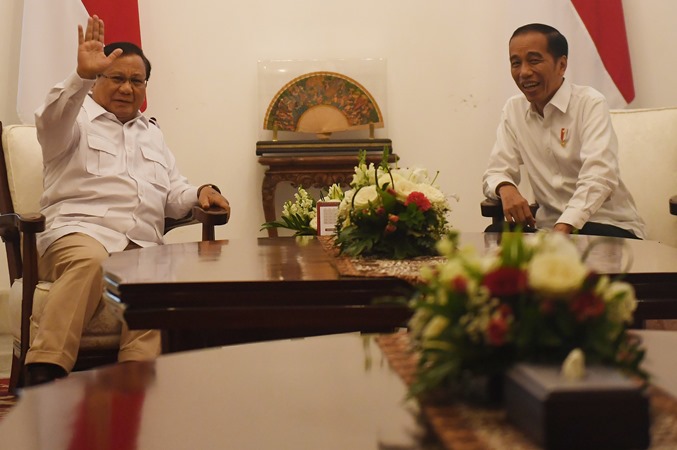 Bertemu Satu Jam di Istana, Prabowo Siap Bantu Pemerintahan Jokowi