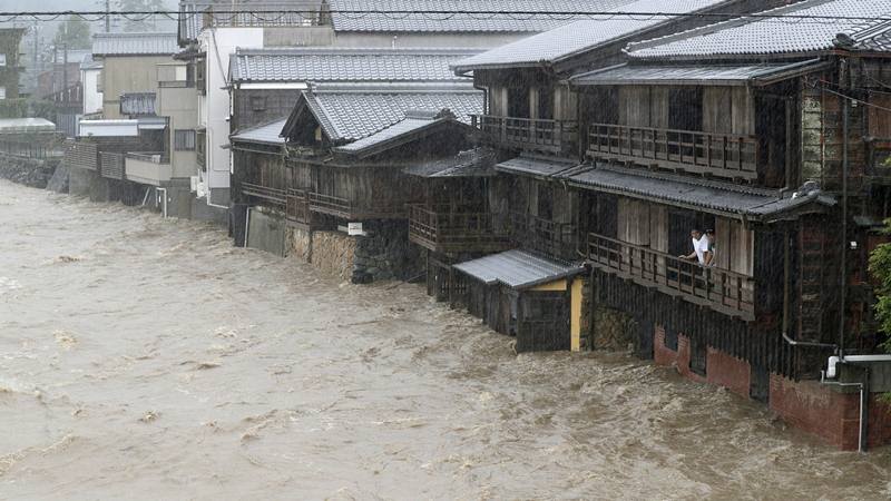 Jutaan Warga Mengungsi Akibat Topan Hagibis Melanda Jepang