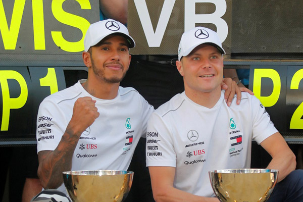 Bottas Menang di GP Jepang, Mercedes Segel Gelar Juara Individu dan Konstruktor