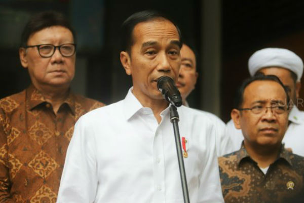 Matangkan Pelantikan Presiden, MPR Bertemu Presiden Joko Widodo