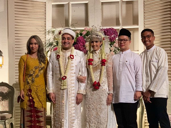 Ma'ruf Amin Jadi Saksi Pernikahan Tsamara dan Ismail