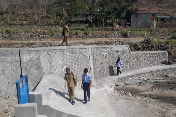 Pemkab Gencarkan Pembangunan Dam dan Saluran Irigasi