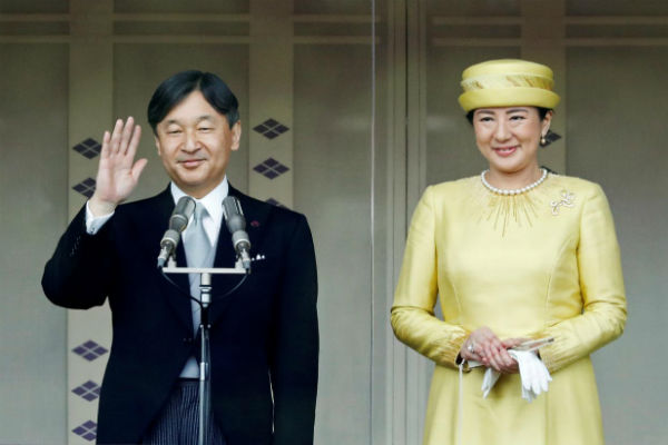 Upacara Penobatan Kaisar Jepang Naruhito Dimulai