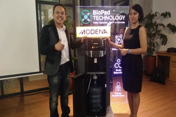 Dispenser Modena Dilengkapi Teknologi BioPad, Apa Keistimewaannya?