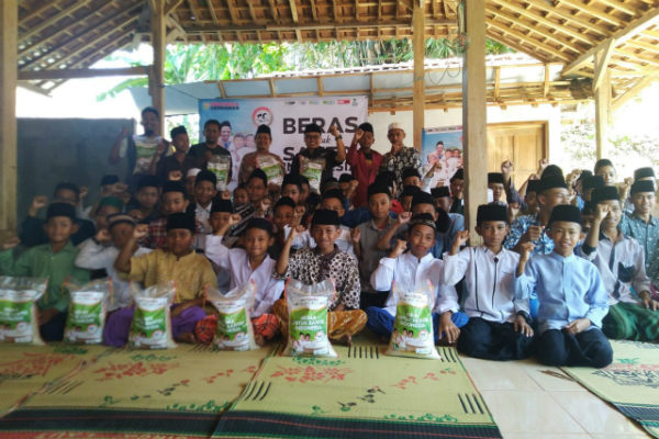Gandeng GIB, ACT DIY Luncurkan program Beras Untuk Santri Indonesia