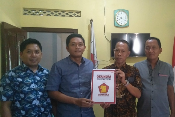 PILKADA 2020: Ketua PAN Bantul Resmi Daftar Bakal Cawabup lewat Gerindra