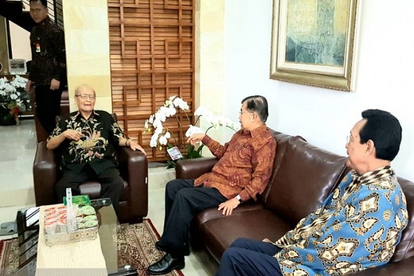 Jusuf Kalla dan Sultan HB X Gelar Pertemuan di Kepatihan