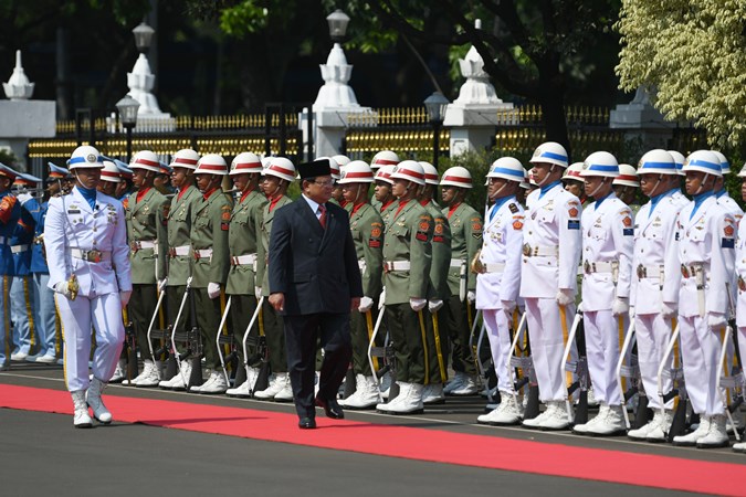 Medsos Kemenhan Ramai Kunjungan Sejak Prabowo Jadi Menteri Pertahanan 