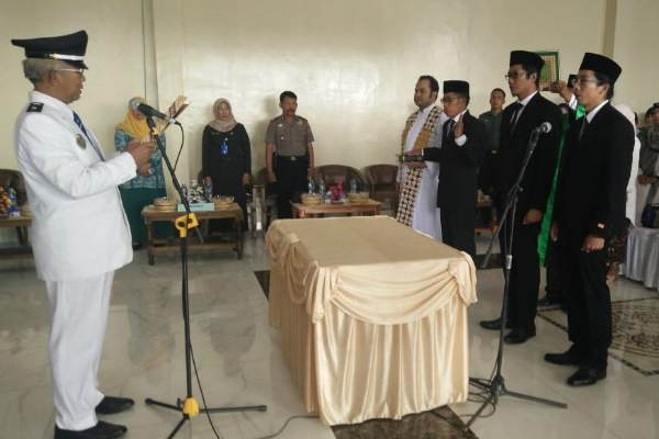 Tiga Dusun di Purwomartani Resmi Punya Pemimpin Baru