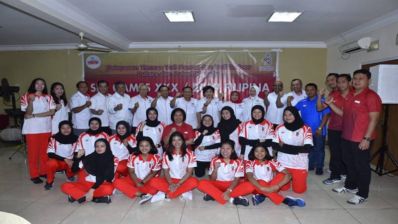 SEA Games 2019, Timnas Voli Indonesia Siap 100 Persen