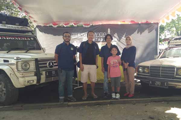  Jambore Marcedes-Benz Prambanan Diikuti Mobil Pengembara Lintas Benua