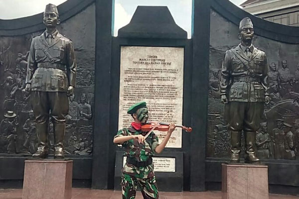 Besok, Ada Pertunjukan Biola oleh Violis Cilik di Monumen Museum Dharma Wiratama Jogja