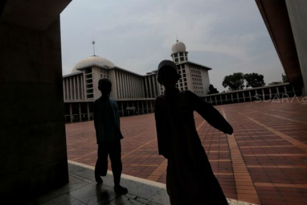 Kapolres Bantah Ada Ledakan di Sekat Masjid Istiqlal
