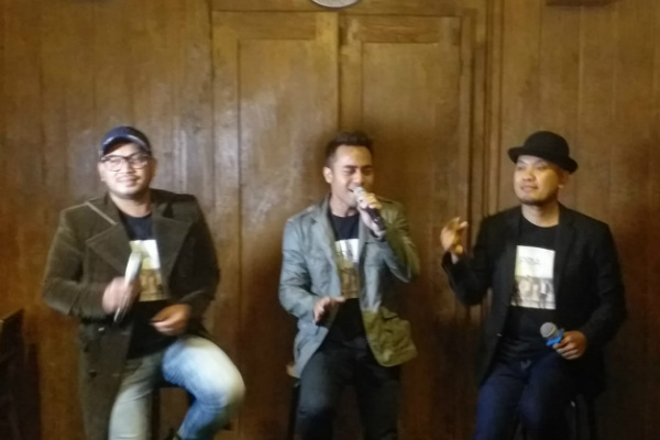 Trio Vokal Pria Angkat Jogja untuk Video Klip Kawan
