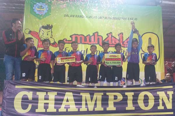  Muhdela Futsal Competition #9 Lahirkan Jawara dari 2 Sekolah Dasar