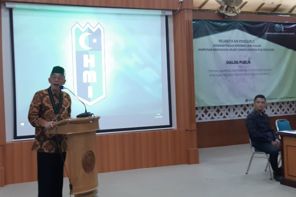 Idham Samawi Jadi Keynote Speaker dalam Pelantikan LKBH HMI Jogja, Ini Dia yang Disampaikan