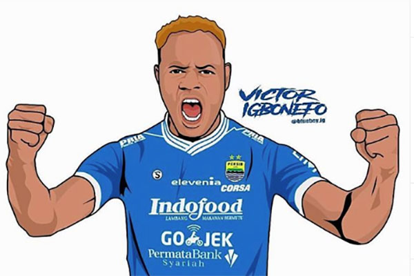 Victor Igbonefo Perkuat Persib Bandung 