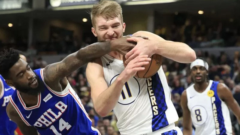 Indiana Pacers Sikat Philadelpia 76ers 