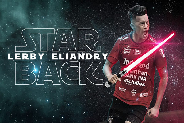 Lerby Eliandry Mudik ke Bali United