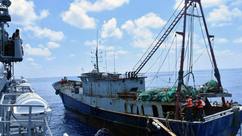 Jepang Hibahkan Kapal Pengawas Perikanan di Natuna