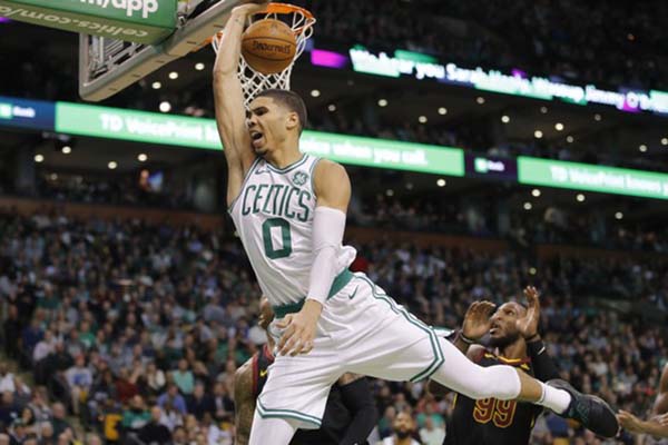 Basket NBA: Celtics Gasak Pelicans Berkat Jayson Tatum