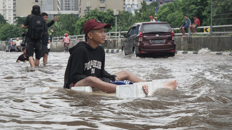 Ngeri, Kerugian Bisnis di Jakarta akibat Banjir Capai Rp1 Triliun