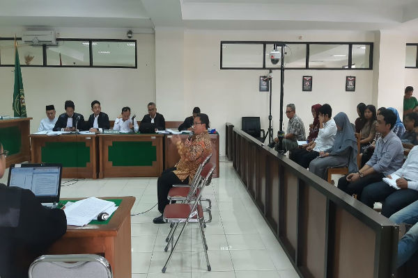 Disebut di Persidangan, Wali Kota Jogja Haryadi Suyuti Minta Perusahaan Tertentu Dimenangkan