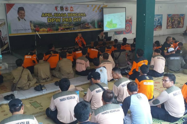 Siap Bantu Tangani Bencana, PKS DIY Siagakan 250 Sukarelawan