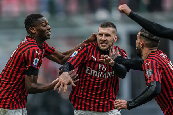 Ante Rebic Cetak Dua Gol, Milan Bekuk Udinese 