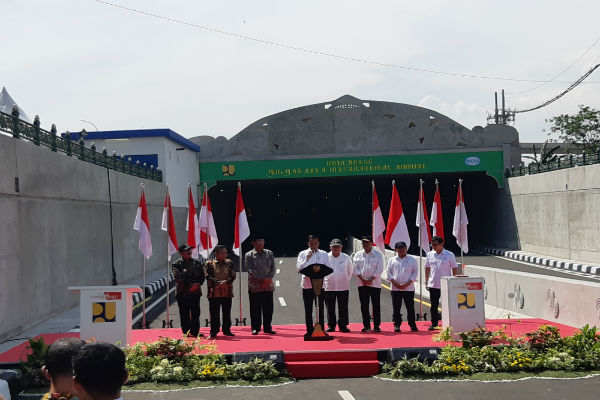 Datang ke Kulonprogo, Jokowi Resmikan Underpass Terpanjang di Indonesia