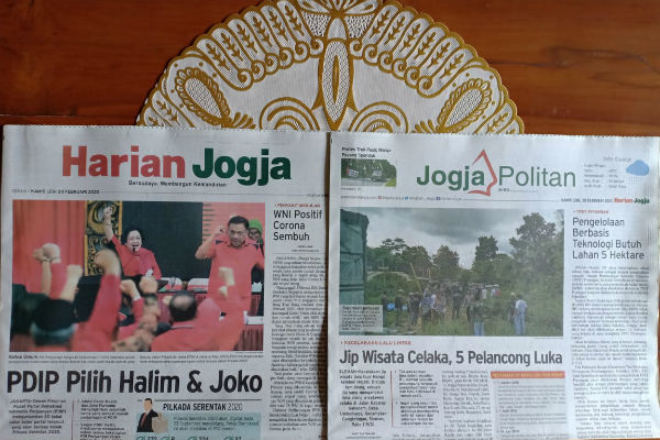 HARIAN JOGJA HARI INI: PDIP Pilih Halim & Joko