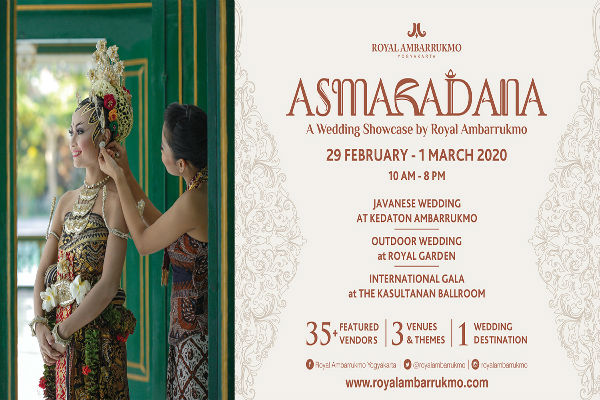 ASMARADANA Wedding Showcase Siap Digelar di Royal Ambarrukmo Yogyakarta