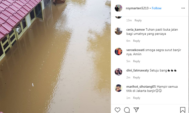Wah, Rumah Roy Marten Soal Kebanjiran hingga Empat Kali dalam 2 Bulan