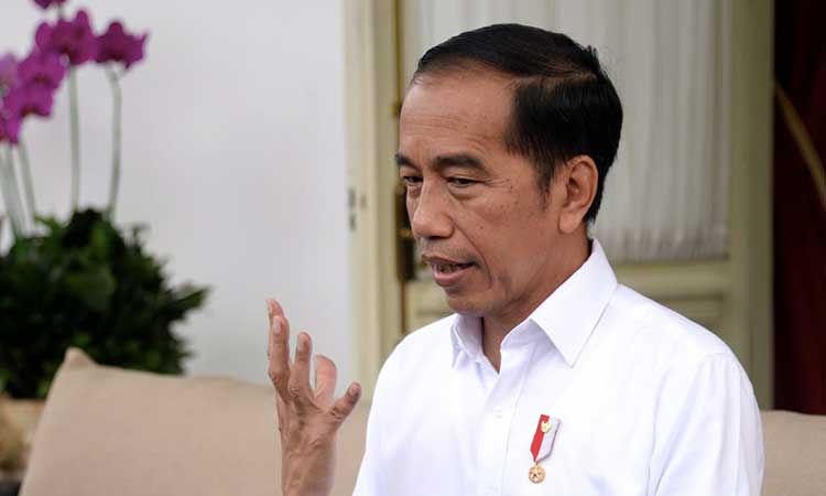 Jokowi Tegaskan Penimbun Masker Bakal Ditindak Polisi