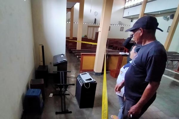 Pencuri Keyboard di Gereja Brosot Pinjam Kunci ke Pengelola, Berdalih Mau Ibadah