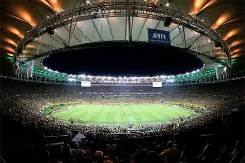 Stadion Bersejarah Maracana Jadi Rumah Sakit Darurat