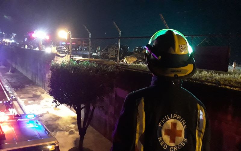 Lionair Terbakar Saat Lepas Landas di Filipina