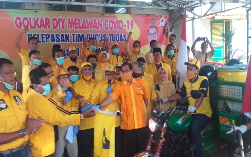 WABAH CORONA: Seluruh Anggota Dewan di DIY dari Partai Gokar Siap Potong Gaji