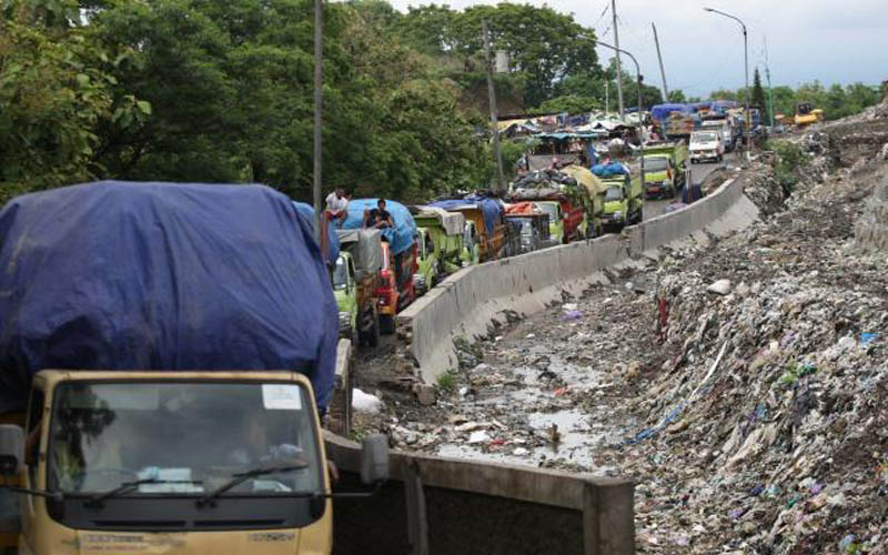  Sempat Tertahan di 14 Depo, Ratusan Ton Sampah di Sleman Akhirnya Diangkut dengan 38 Dump Truck