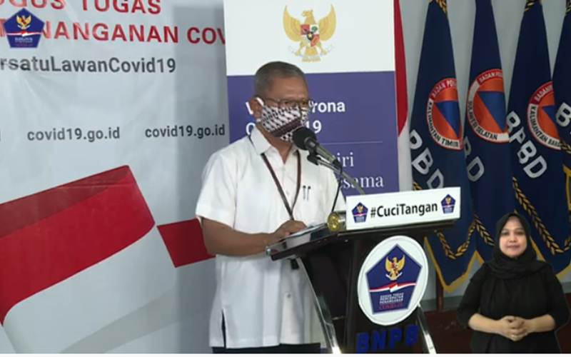 Update Corona Indonesia: Sehari Tambah 407 Kasus, Pasien Positif Kini 5.923