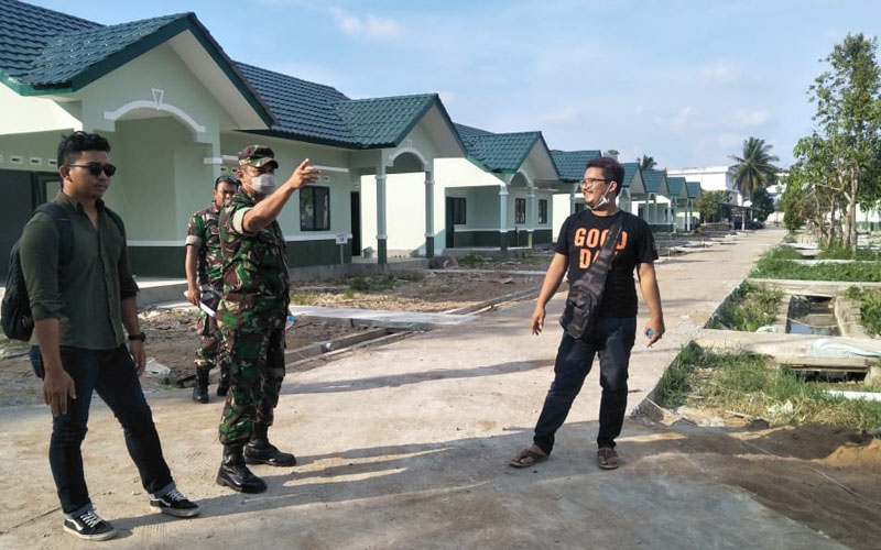 Kementerian PUPR Bangun 50 Rumah Khusus TNI di Pontianak
