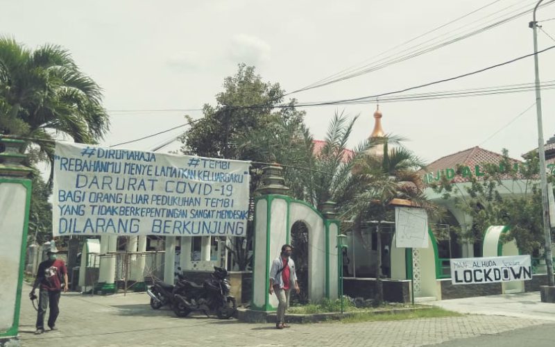 Gara-Gara Portal, Warga Dua Dusun di Kecamatan Wonosari Berseteru