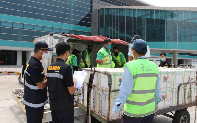 Bea Cukai Yogyakarta Monitor Kedatangan Kargo Pertama di Bandara YIA