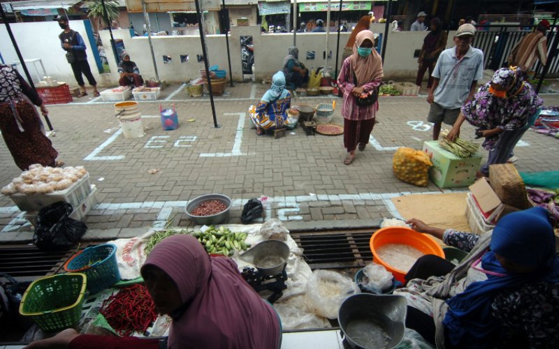 Tetap Buka Selama Pandemi Covid-19, Pasar Tradisional Wajib Ubah Pola Berjualan