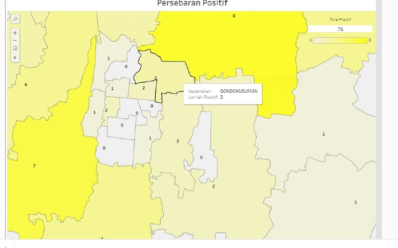 Pasien Baru Covid-19 Kota Jogja Asal Tegalrejo & Gondokusuman, Ini Data Lengkapnya