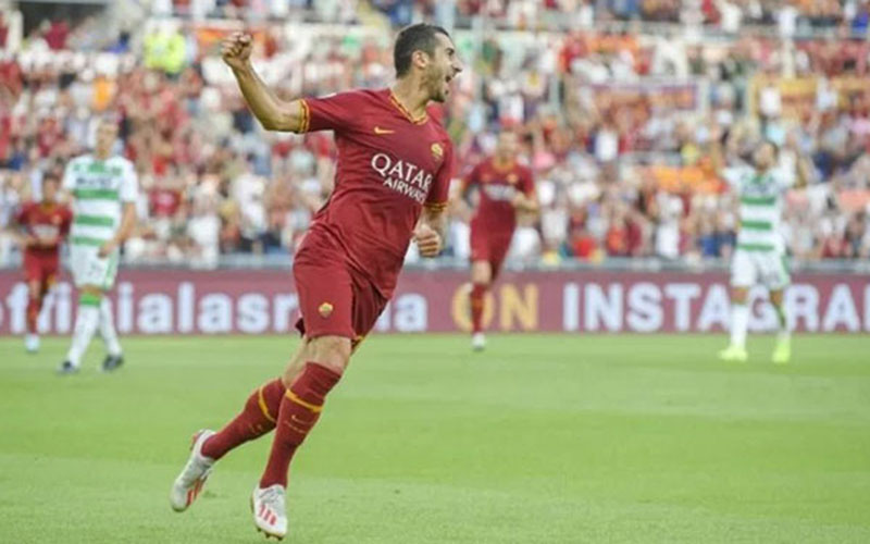 Gelandang Arsenal Mkhitaryan Betah di AS Roma