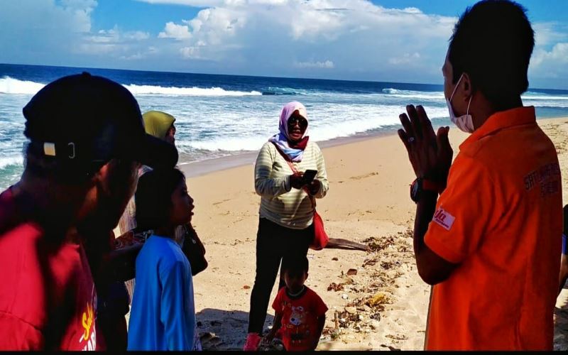 Meski Ditutup karena Pandemi, Pantai Gunungkidul Tetap Ramai Dikunjungi Saat Libur Lebaran