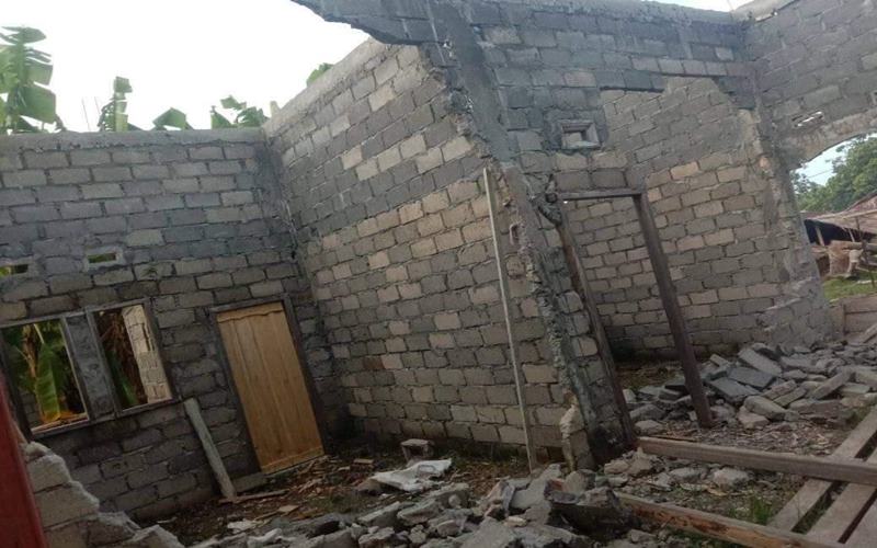 Ratusan Rumah di Morotai Rusak Akibat Gempa