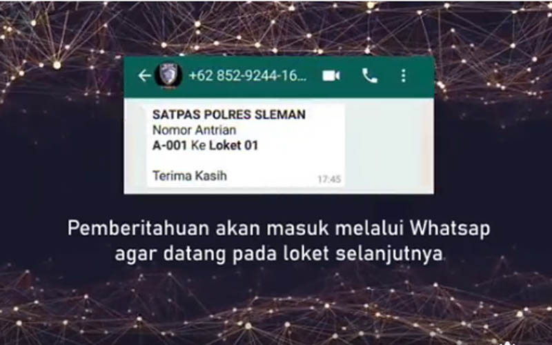 Panggilan Diberitahukan Lewat WhatsApp, Antre SIM di Polres Sleman Bisa Ditinggal Ngopi