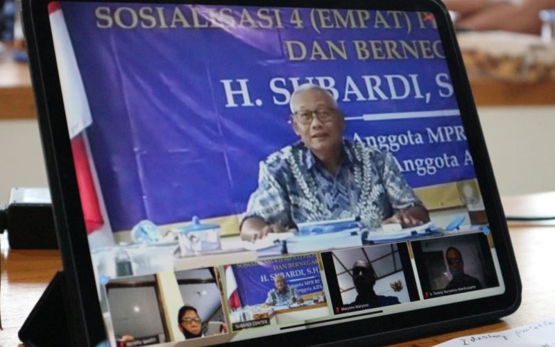 Subardi Usung Misi Restorasi Indonesia dalam Sosialisasi 4 Pilar Negara